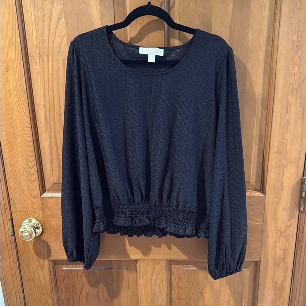 Elegant Black Michael Kors Women's Top